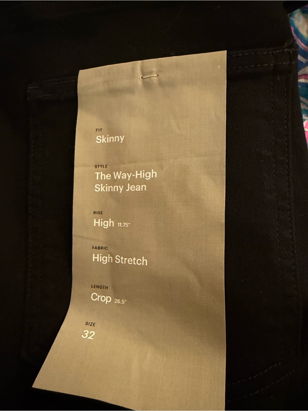 Everlane High-Waist Skinny Crop Jeans - Black- NWT